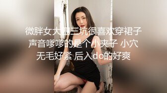 微胖女大四三坑很喜欢穿裙子声音嗲嗲的是个小夹子 小穴无毛好紧 后入do的好爽