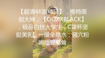 【超清4K版精品】，推特原创大神，【OOXXBLACK】，极品白丝大学生，C罩杯坚挺美乳，一摸全是水，骚穴粉嫩翘臀高耸