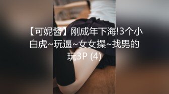 【可妮酱】刚成年下海!3个小白虎~玩逼~女女操~找男的玩3P (4)