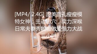 [MP4/ 2.4G] 甜美面孔瘦瘦模特女神，主动掰穴，卖力深喉日常夫妻秀啪啪做爱强力大战三小时