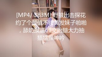 [MP4/ 383M] 野狼出击探花约了个颜值不错黄发妹子啪啪，舔奶摸逼69交抬腿大力抽插猛操呻吟