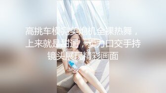 高挑车模完美炮机全裸热舞，上来就是甜逼，卖力口交手持镜头展现精彩画面