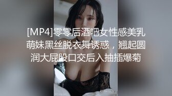 [MP4]零零后酒吧女性感美乳萌妹黑丝脱衣舞诱惑，翘起圆润大屁股口交后入抽插爆菊