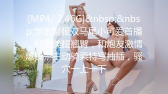 [MP4/ 2.46G]&nbsp;&nbsp;学生制服双马尾小可爱首播，纤细美腿翘臀，和炮友激情爆操，主动骑乘特写抽插，骚穴一上一下