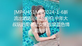 [MP4/451MB]2024-1-6新流出酒店浴缸房偷拍 中年大叔玩的挺花让女炮友穿蓝色情趣肚兜