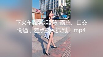 下火车和老姐野外露出、口交肏逼，差点被人抓到。.mp4